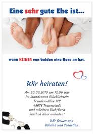 Ausgefallene einladungskarten für ihr event kreieren sie ganz einfach, indem sie luftballons bedrucken. Lustige Und Witzige Hochzeitseinladungen Unser Festtag