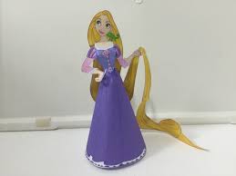tangled rapunzel disney princess doll paper 糾結的長發姑娘迪斯尼公主公仔紙 disney paper dolls disney princess crafts disney princess dolls