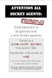 Top Spy Medley6pack Spy Party Secret Agent Party Spy Games