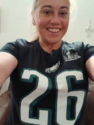 Philadelphia Eagles Fan Shares New Jersey and Team Spirit