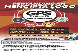 Vectorise logo (akan ganti 'loogoo' lama di vectorise logo) 3. Wira Kenyalang Orang Ramai Dipelawa Sertai Pertandingan Mencipta Logo Gabungan Politik Sarawak Gps