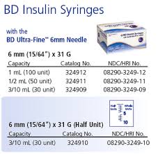 Diabetic Needle Size Chart Buurtsite Net