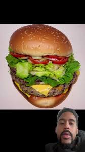 Steve Harvery As A Burger