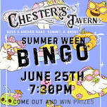 SUMMER WEEN BINGO