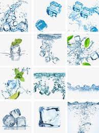 Water Ice Cube Decorative Pattern Frozen Water Block Water Clipart Ice Clipart Frozen Water Floating In Water Ice Clipart