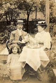 Edwardian Picnic In The Garden Photo Edwardian Vintage Photos