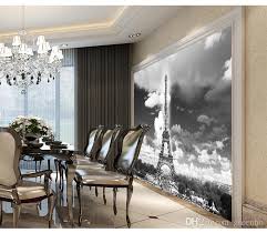 Sie suchen eine tapete in einem bestimmten stil oder passend zu einem thema? Grosshandel Klassisch Schwarz Weiss Fototapete Paris Eiffelturm Designer Wandbild Innendekoration Wandbild Von Greenho 20 86 Auf De Dhgate Com Dhgate