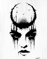 The best color tattoo ink for dark skin design is styled in such a fantastic way that it lend a realistic feel at a first glance. Icy Bomb On Instagram Tattoo Design Available Experimenting A Few Things What Do You Think Tattoo Tatto Dark Tattoo Silhouette Art Dark Art Drawings