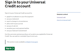Uncheck if on a public computer. Universal Credit Login Sign In