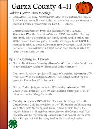 Garza County 4-H