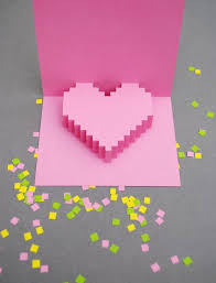 Pop up card heart love page 2 by sabrinascraftingclub on. Diy Heart Pop Out Card James S Research Journey