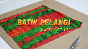 Batik celup ikat adalah batik yang dibuat tanpa menggunakan malam sebagai bahan perintang akan tetapi menggunakan tali yang. Psv Kssr Bingkai Gambar Bahagian 1 Cara Membuat Batik Pelangi Ikatan Dan Celupan Youtube