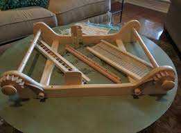 She S Just A Girl Who Creates Handmade Ridged Heddle Loom Heddle Loom Loom Yarn Rigid Heddle Weaving