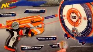Nerf Precision Target Set Soft Dart Gun And Target Toy Set Toy Review Youtube