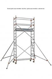 Echafaudage Roulant Aluminium Altitude Al165 Version Garde Corps Mon Ami Hauteur Com Echafaudage Roulant Echafaudage Garde Corps