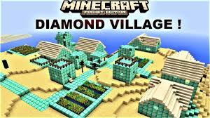 Maybe you would like to learn more about one of these? Mcpe 1 8 Awesome Diamond Village Entire Village In Diamond Map Minecraft Pe 1 0 0 Youtube
