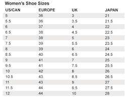 50 Qualified Foot Size Conversion Chart China To Us