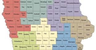 Iowa releases new behavioral health district maps, groups 3 local counties  with larger cities
