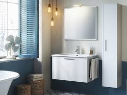Mobile bagno legno pensile teak / rovere. Mobile Bagno Smile 75 Cm Bianco Effetto Legno Con Lavabo In Ceramica Iperceramica