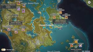 Infographic Of Each Domain In Liyue Hope U Like This Aswell Genshin Impact