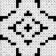 The crossword clue possible answer is available in 6 letters.this answers first letter of which starts with s and can be found at the end of a. 0524 20 Ny Times Crossword 24 May 20 Sunday Nyxcrossword Com