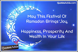 May he bless you and your family with strength and prosperity. Greetings For Ramadan In English