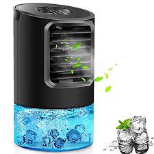 Small air conditioners with low btu capacity can cool down a small bedroom or living room but are not appropriate for a kitchen. Portable Air Conditioner Fan Kuuote Mini Evaporative Cooler Personal Space Air Cooler Quiet Desk Fan Humidifier Misting Fan For Small Room Bedroom Home Office Cylinder Black Pricepulse