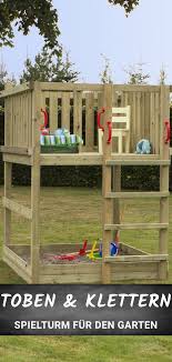 Spielturm Fur Deinen Garten Damit Kinder Toben Und Spielen Konnen Mit Integr Damit Deinen Fur Garten In 2020 Garden Design Backyard Playground Backyard Garden