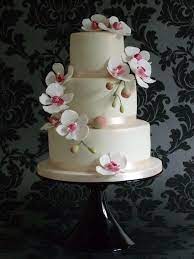 Maki S Cakes The Ebury Collection Wedding Directory Orchid Wedding Cake Orchid Cake Floral Cake