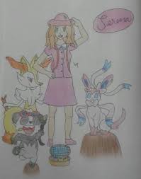 Serena Yvonne (Fanart) | Pokémon Amino