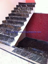 This entry was posted on tuesday, june 26th, 2012 at 4:34 pm and is filed under architecture, neutrals, white. Marble Stairs Steps Risers Black And Gold From Pakistan Stonecontact Com