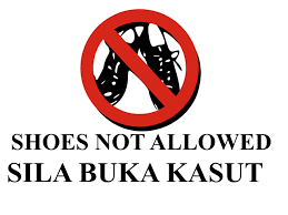 Sila Buka Kasut Clip Art At Clker Com Vector Clip Art Online Royalty Free Public Domain