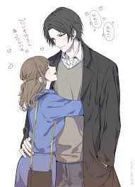 一花夜 on twitter 恋人 イラスト ロマンスアニメ ツンデレ イラスト