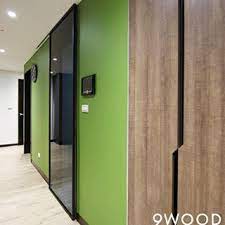 開關 綠色 摩登 美式 壁面 跳色 輕工業 系統櫃 鋁框拉門 居家設計 設計美學 空間設計 室內裝潢 居家設計 九木空間設計 林口系統家具 台北系統家具