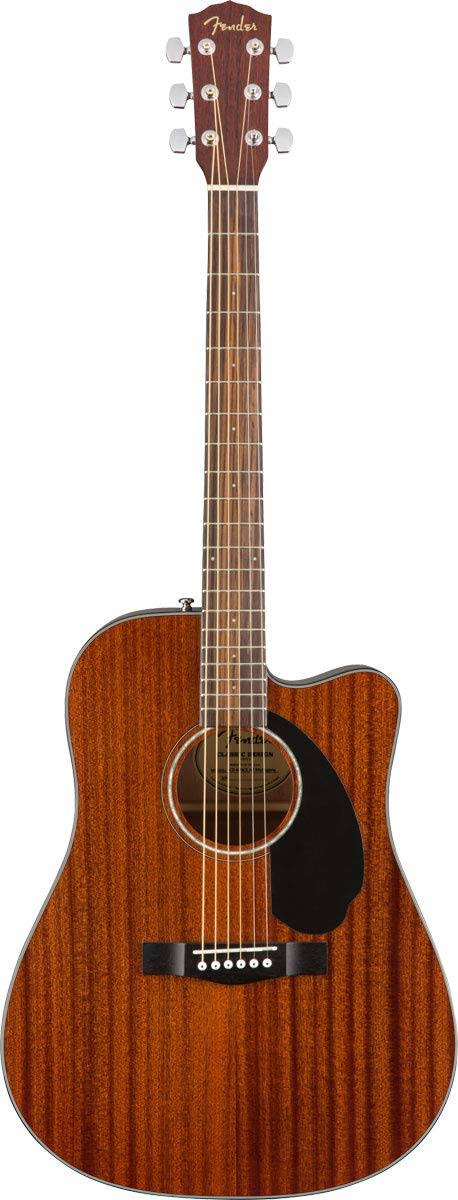 Fender Acoustic Guitar with Cutaway Electronics CD60SCE Mahogany product image
