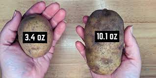 3 to 4 1/4 inches in diameter. How Much Potatoes Weigh With Photos Chart Farmhouse Guide