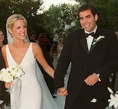 Petros pete sampras is an american former professional tennis player. Pete Sampras Bridgette Wilson Celebrity Weddings Pete Sampras Famous Couples
