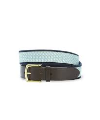 Vineyard Whale Canvas Club Belt