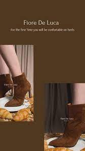 bottines a talons fiore de luca video bois chene materiau plastique