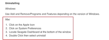 Since i never use dashboard, i have mine disabled. Delete The Seagate Dashboard App From My Apple Community