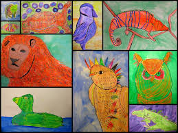 Art In The Middle School Wild Wildlife Endangered Species Art Animal Art Projects Endangered Animals