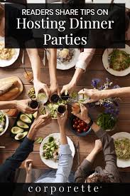 As for party size, i believe the ideal size for a restaurant holiday dinner party is 8 to 12. Do You Throw Dinner Parties Corporette Com