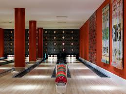The left side will not need to accommodate arm or foot rails. 5 Hip Hotels With Chic In House Bowling Alleys Architectural Digest