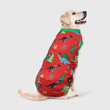 Holiday Dinosaur Print Dog Matching Family Pajamas Red L Wondershop Target Your dog will be ready for bedtime in pjs from sporty to fashionable to holiday. holiday dinosaur print dog matching family pajamas red l wondershop