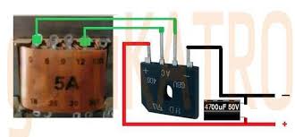 Rangkaian Power Supply Trafo Biasa Gurukatro