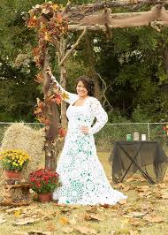 Vestito da sposa decorazione per matrimonio fatta ad. Il Meraviglioso Abito Da Sposa Super Economico Realizzato Completamente All Uncinetto Foto Greenme