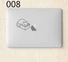 肉球猫macbookデコ シール ロゴねこ面白いおしゃれスキンシール16 15 4 14 13 12インチねこ柄macbook air proステッカー ネコ レディース メンズ白猫黒猫かわいい個性的マックブックpro 13 マックブック デコシール 白猫