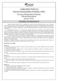 Cebraspe registra abstenção de 32% nas. Concurso Prf Banca Divulga Gabarito Preliminar Blog Alfacon