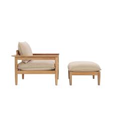 The kayu teak dining table (2009) is a combination of straightforward design and robust natural wood. Terassi Lounge Chair And Ottoman By Studio Tolvanen For Design Within Reach Up Interiors