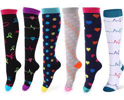 Designer Compression Socks Support Stockings Reduce Swelling Support Stockings Zippered Compression Socks Compression Socks